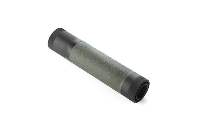 Hogue AR-15/M-16 Mid Length Free Float Forend w/ Olive Drab Green Gripping Area - Hogue