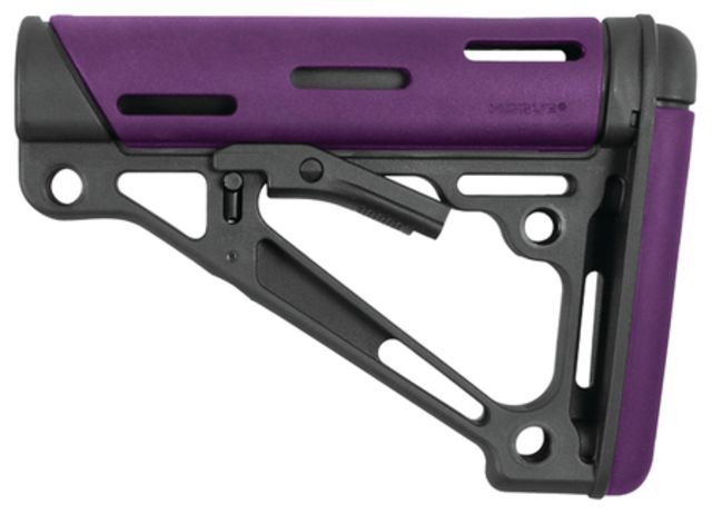 Hogue Ar-15/m-16 Overmolded Collapsible Buttstock Purple - Hogue