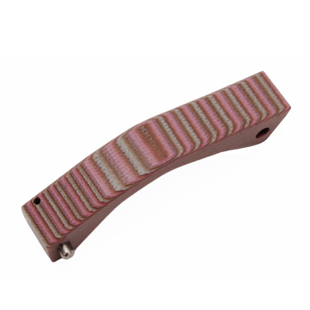 Hogue AR15 Cont Trigger Guard w/ G10 G-Mascus Grip Pink Lava 196025 - Hogue