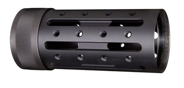 USED Hogue AR15/M16 Alum. 4.5in. OAL 3 Gun Free Float Forend Extension w/ Accessory Attachments Black  EDEMO3 Used Condition Like New Open Box - Hogue