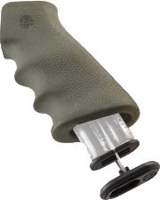 Hogue AR-15/M-16 Rubber Grip with Storage Kit OD Green