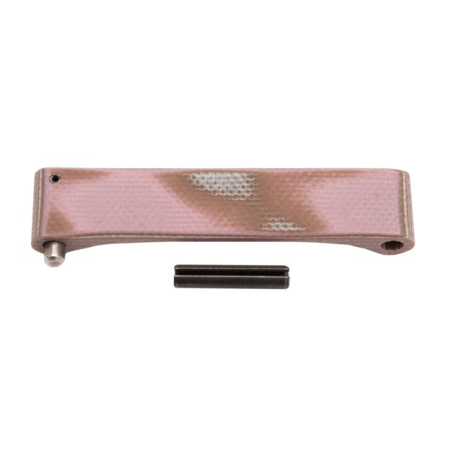 Hogue AR15/M16 St Trigger Guard G10 w/ Extreme Series Aluminum Grip G-Mascus Pink Lava 196031 - Hogue