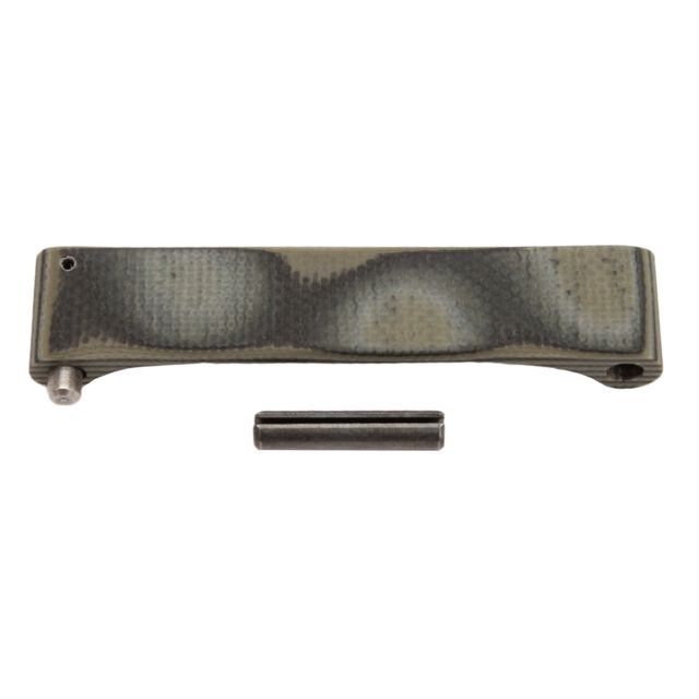 Hogue AR15/M16 St Trigger Guard G10 w/ Extreme Series Aluminum Grip G-Mascus Green 196032 - Hogue