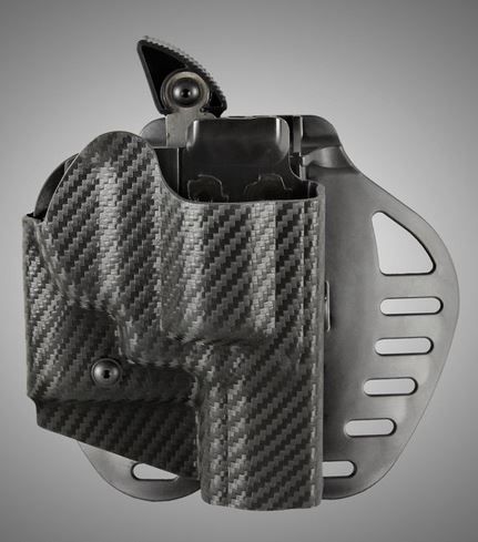 Hogue ARS Stage 1 Carry S&W J-Frame Right Hand Holster CF Weave Black - Hogue