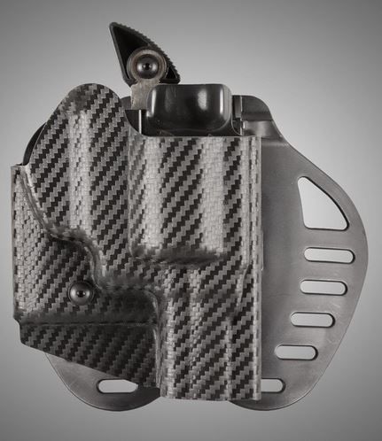 Hogue ARS Stage 1 Carry S&W Polymer Bodygaurd Right Hand Holster CF Weave Black - Hogue