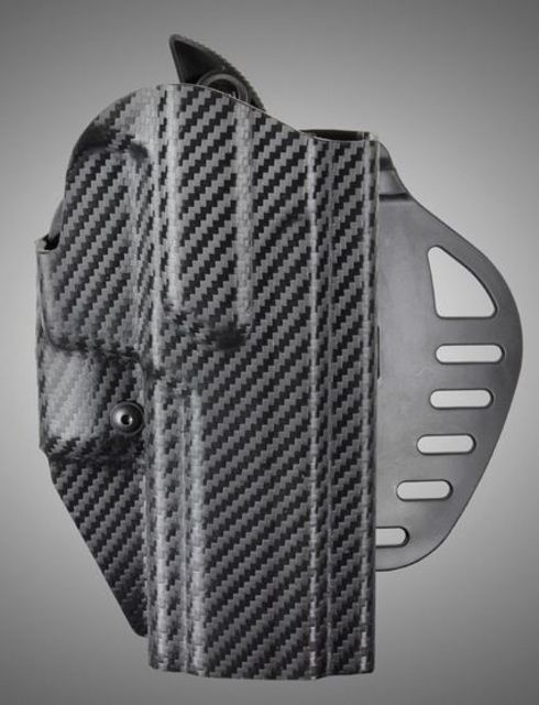 Hogue ARS Stage 1 Carry Sig Sauer P250 P320 Right Hand Holster CF Weave Black - Hogue