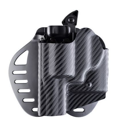Hogue ARS Stage 1 Carry S&W Polymer Bodygaurd Left Hand Holster CF Weave Black - Hogue