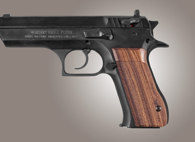 Hogue Baby Eagle .40 / 9mm Jericho & Uzi Eagle Kingwood Checkered - Hogue