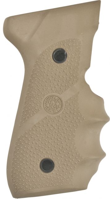 Hogue Beretta 92/96 Series Grip w/Finger Grooves Desert Tan