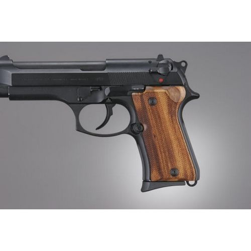 Hogue Beretta 92 Compact Goncalo Checkered - Hogue