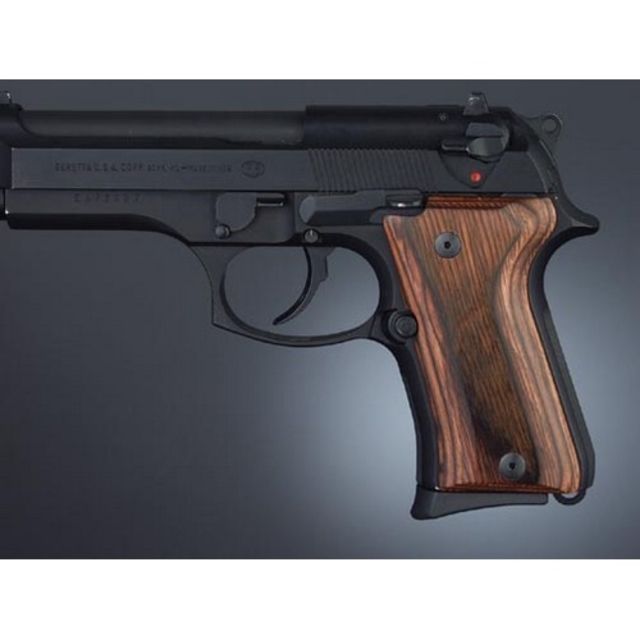 Hogue Beretta 92 Compact Rose Lam. - Hogue