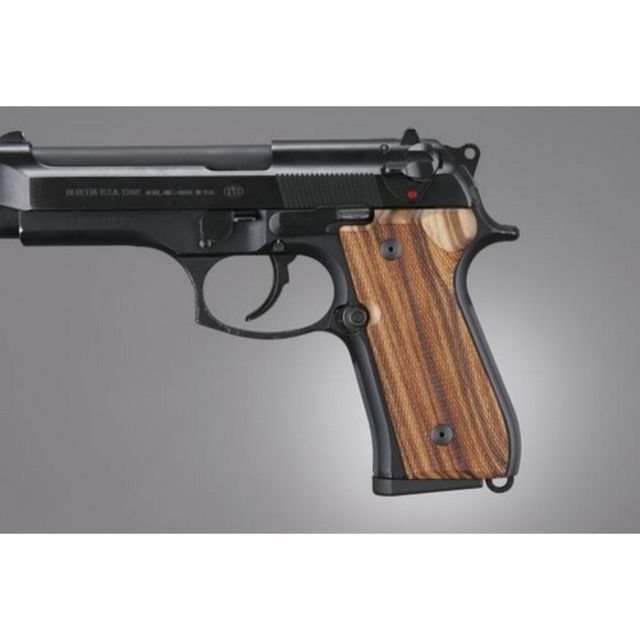 Hogue Beretta 92 Goncalo Checkered - Hogue