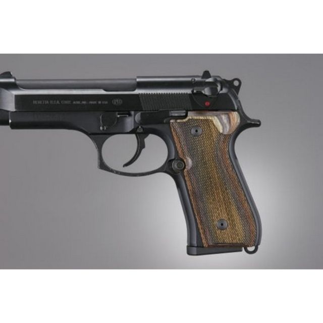 Hogue Beretta 92 Lamo Camo Checkered - Hogue