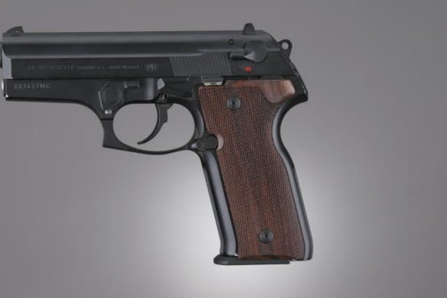 Hogue Beretta Cougar 8000 Pau Ferro Checkered - Hogue