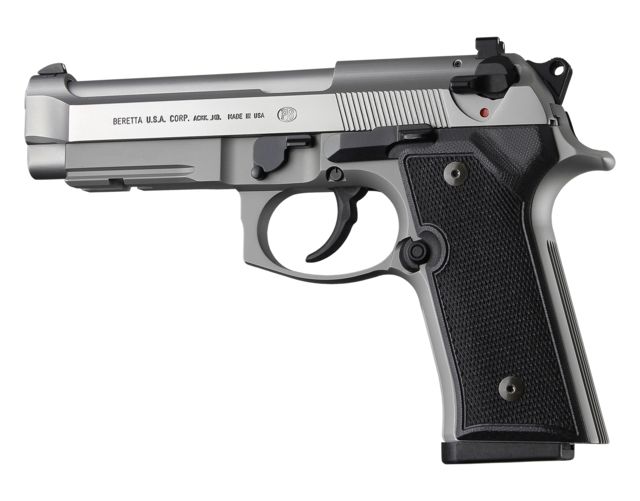 Hogue Beretta M9A3 Handgun Grip Vertec Panels Checkered G10 Black - Hogue