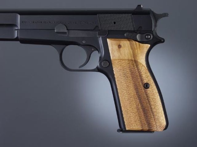 Hogue Browning Hi-Power Goncalo Checkered