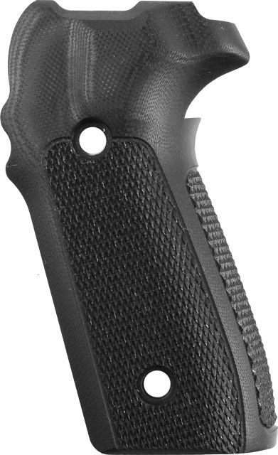Hogue SIG Sauer P228 P229 Checkered G-10 - Solid Black