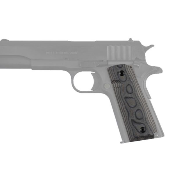 Hogue Colt&1911 Government Grips G10 G-Mascus Brown Lava 174017 - Hogue