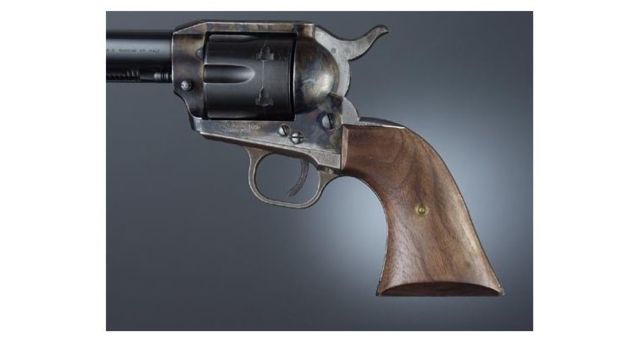 Hogue Colt Single Action Walnut Cowboy Panels
