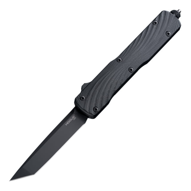 Hogue Counterstrike OTF Automatic Knife 3.35in CPM-20CV Stainless Steel Tanto Blade Black G10 Handle - Hogue