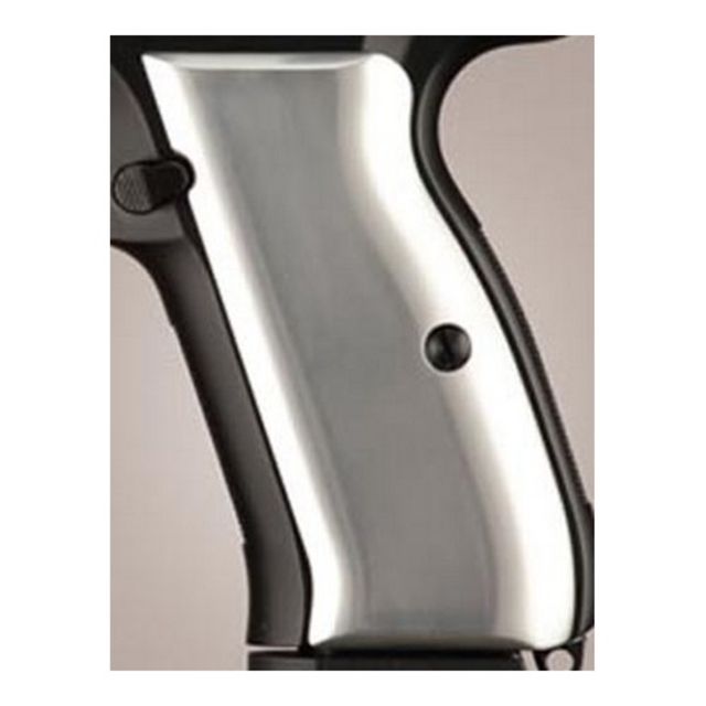 Hogue CZ-75 - CZ-85 Aluminum - Brushed Gloss Clear Anodized - Hogue