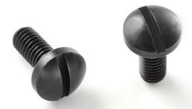 Hogue CZ-75TZ-75 (2) Slotted Black Screws - Hogue
