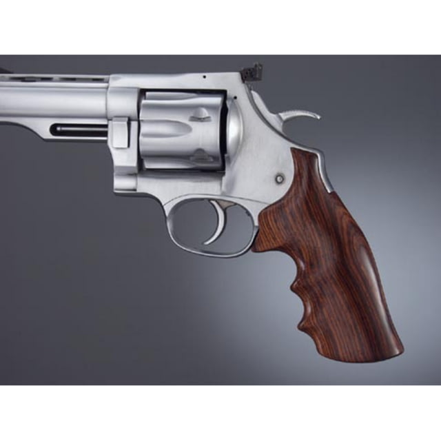 Hogue Dan Wesson Large Frame Coco Bolo No Finger Groove - Hogue