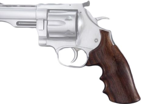 Hogue Dan Wesson LargeFrame Rosewood - Hogue