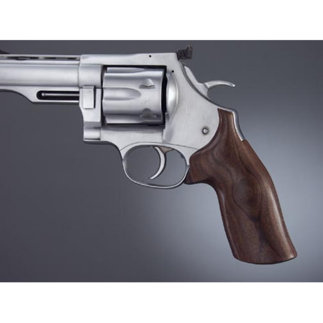 Hogue Dan Wesson Lg. Frame Pau Ferro No Finger Groove - Hogue