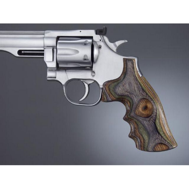 Hogue Dan Wesson Sm. Frame Lamo Camo Checkered - Hogue