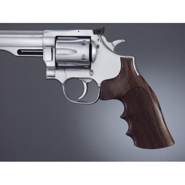Hogue Dan Wesson Sm. Frame Pau Ferro Checkered - Hogue