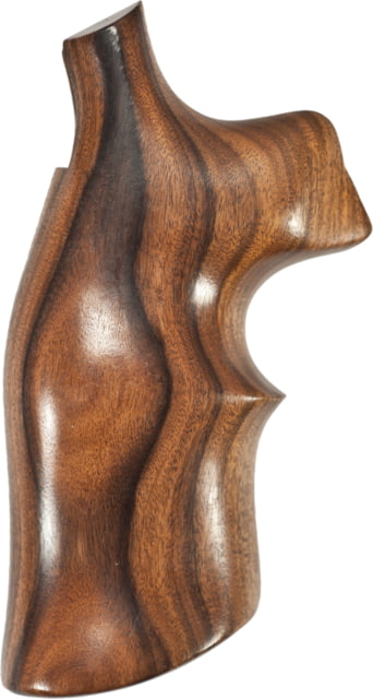 Hogue Dan Wesson Sm. Frame Pau Ferro Gun Grip Top Finger Groove - Hogue