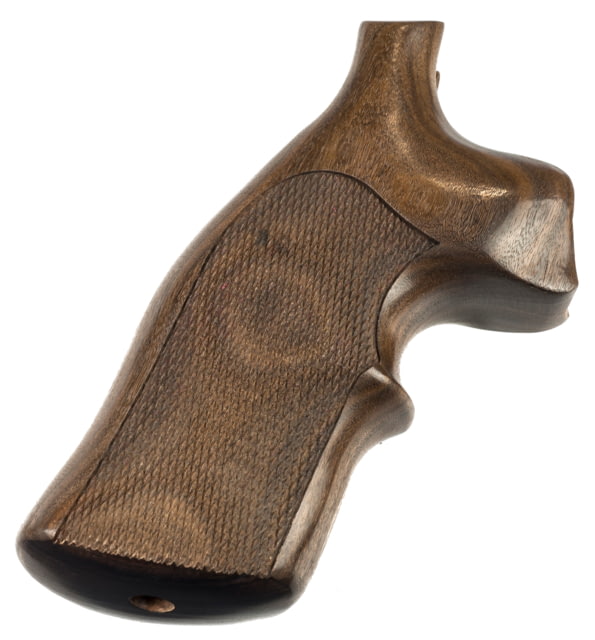 Hogue Dan Wesson Sm. Frame Pau Ferro Top Finger Groove Checkered - Hogue