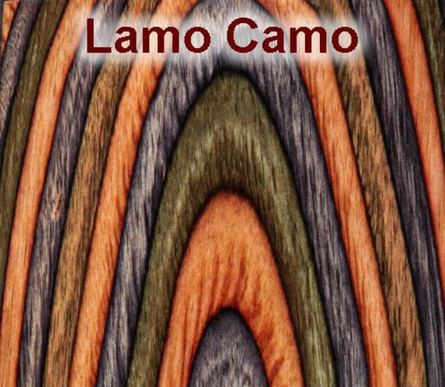Hogue Diamondback Lamo Camo Top Finger Groove Big Butt - Hogue