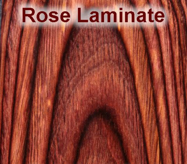 Hogue Diamondback Rose Laminate Big Butt - Hogue