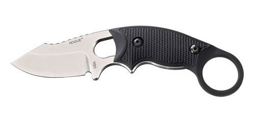 Hogue EX-F03 Clip Point Blade 2.25in. G10 Solid Black Scales 6.5in. OAL 2 Black Sheath Combo - Hogue