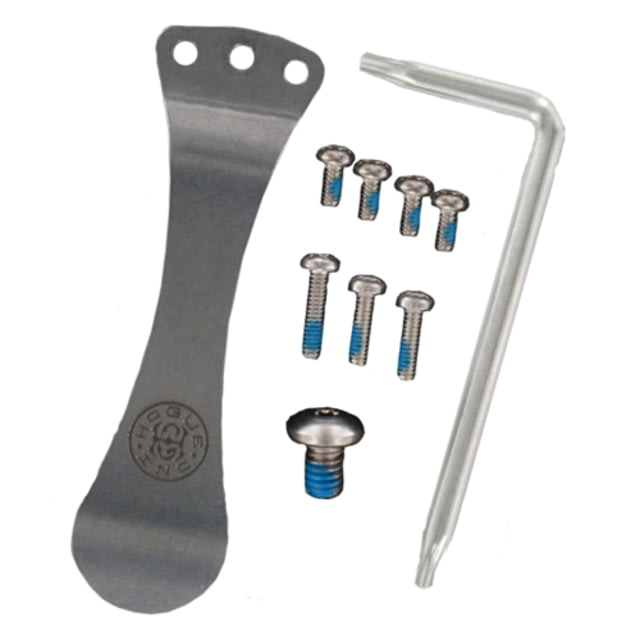 Hogue EX01 Folder 3.5 or 4 Stainless Steel Torx Screw Clip Kit 109680 - Hogue