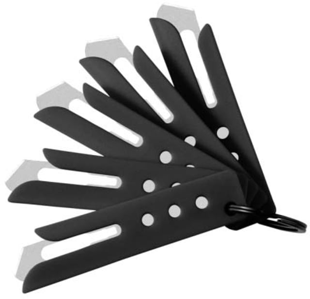 Hogue Hogue Expel Blade Guard Black Nylon High Carbon Steel Blade 5 Guards & 1 Key Ring 167673 - $21.49 at Optics Planet