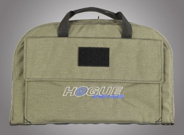 Hogue Gear Large Pistol Bag w/ Front Pocket and 6 Magazine Pouch OD Green 10in. Tall 16in. Long - Hogue