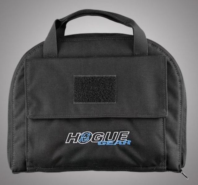 Hogue Gear Medium Pistol Bag w/ Front Pocket and 4 Magazine Pouch Black 9in. Tall 12in. Long - Hogue