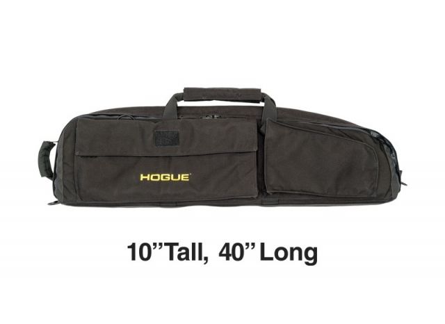 Hogue Gear Medium Double Rifle Bag w/ Front Pocket and Handles Black 10in H x 40in L - Hogue