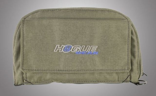 Hogue Gear Small Pistol Bag w/ Front Pocket OD Green 6in. Tall 10in. Long - Hogue