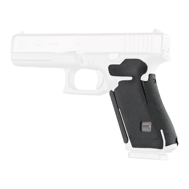 Hogue Glock 17 17MOS 34MOS 45 45MOS 19X Wrapter Rubber Adhesive Grip Block Texture Small Frame Full Size Generation 5 Small Backstrap Black - Hogue