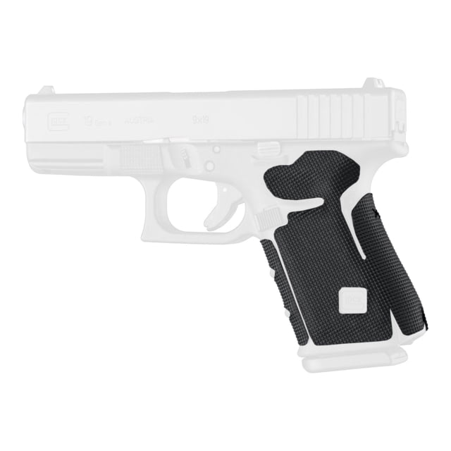 Hogue Glock 17 17L 18 22 24 31 Wrapter Rubber Adhesive Grip Block Texture Small Frame Full Size Generation 1-2 Black - Hogue