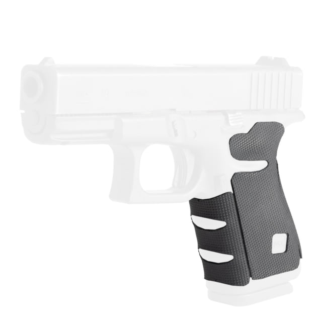 Hogue Glock 19 23 32 38 Wrapter Rubber Adhesive Grip Block Texture Small Frame Compact Generation 3 Black - Hogue