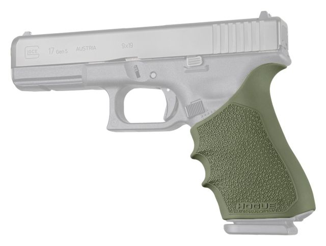 Hogue Glock HandAll Beavertail Grip Sleeve Glock 17/17L/19X/34/34 MOS Gen 1/2/5 OD Green