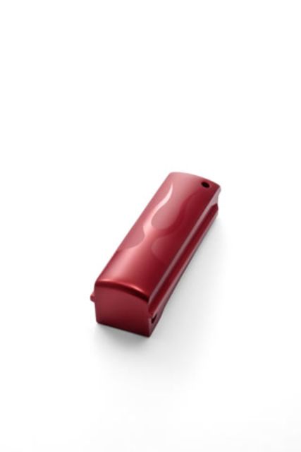 Hogue Govt. Aluminum Mainspring Housing Flames Flat Matte Red 0 - Hogue