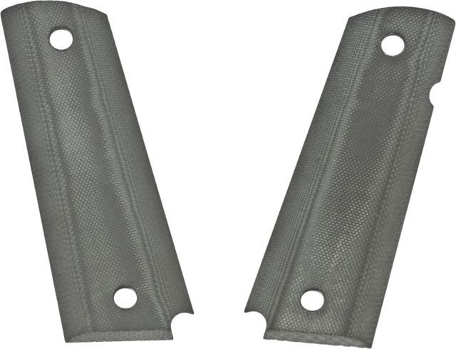 Hogue Govt. G-10 3/16 Thin Gun Grip- Solid Black