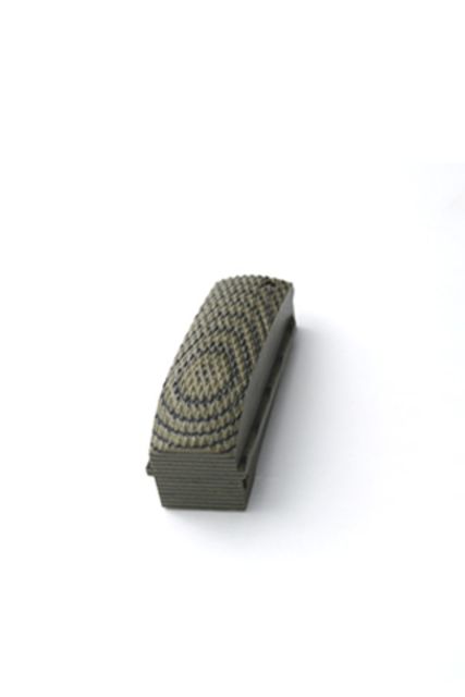 Hogue Govt. G-10 Mainspring Housing Checkered Arched G-Mascus OD Green Camo - Hogue