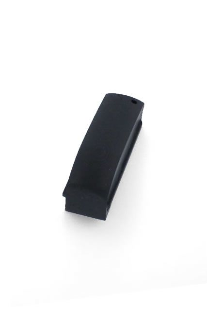 Hogue Govt. G-10 Mainspring Housing Smooth Arched Black - Hogue